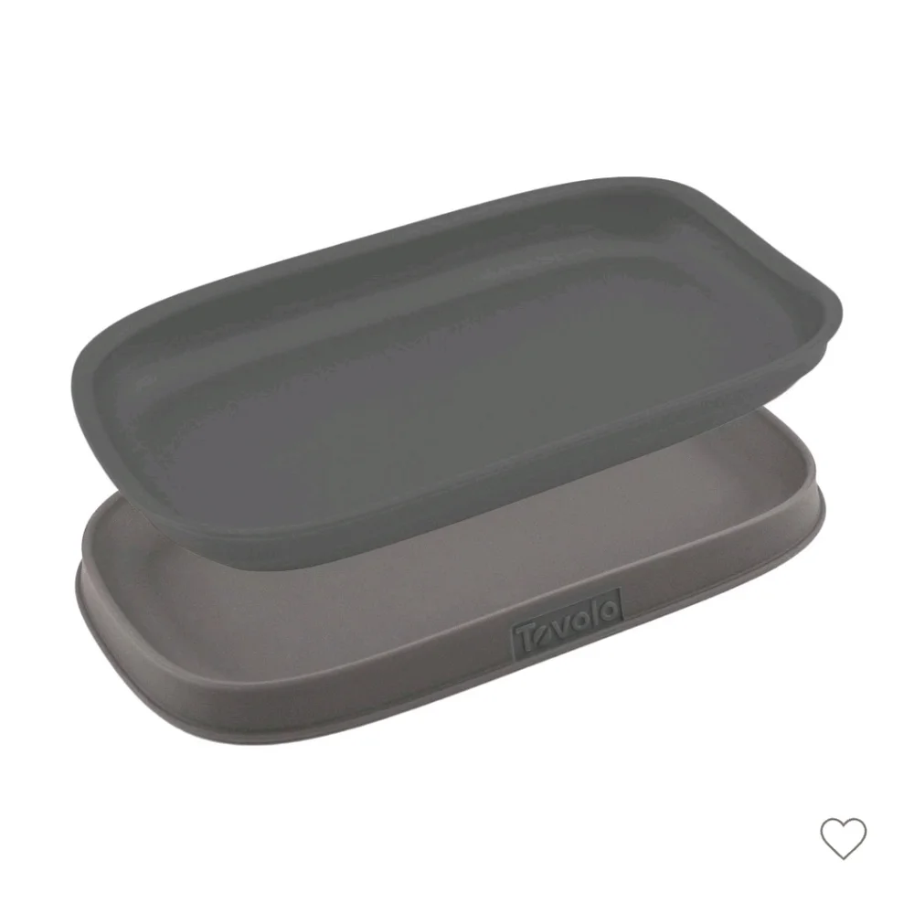 Tovolo Double Spoon Rest - Charcoal